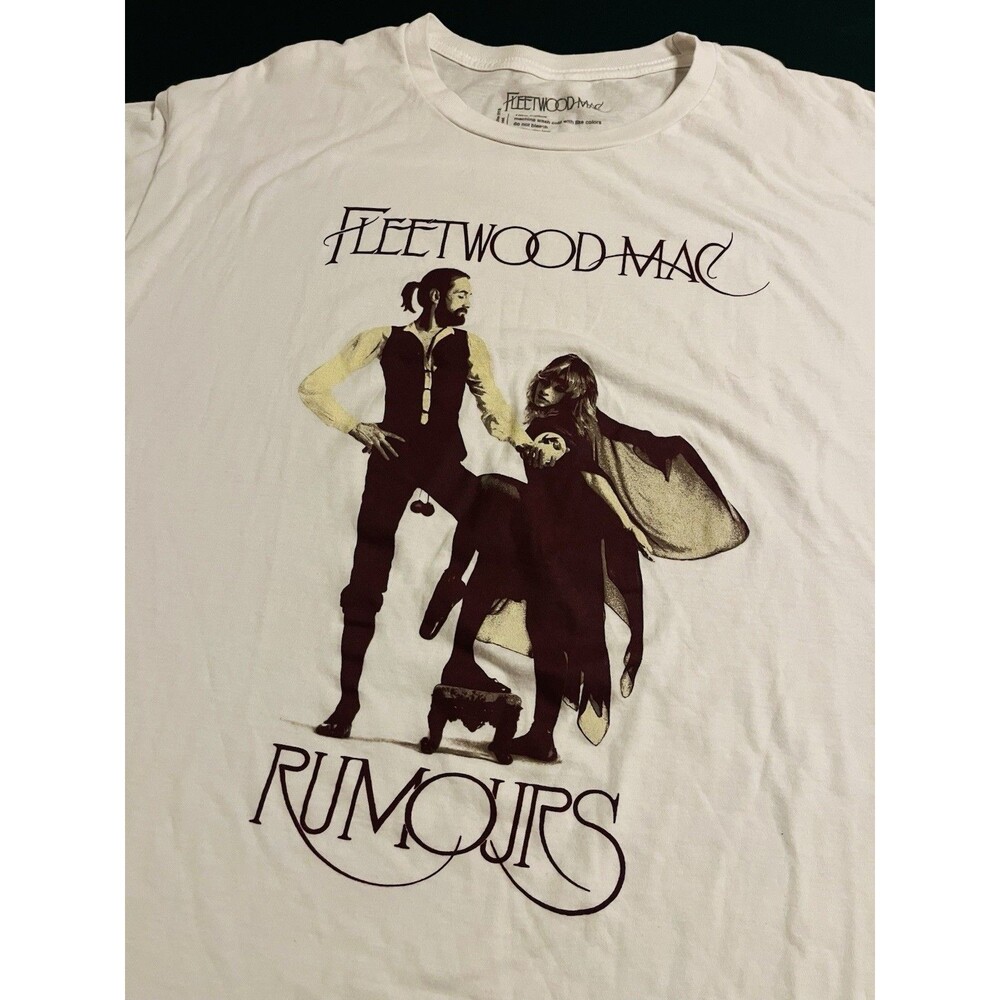 NEW Fleetwood Mac Rumours OFFICIAL Band T-Shirt XL Classic Rock Nicks Album